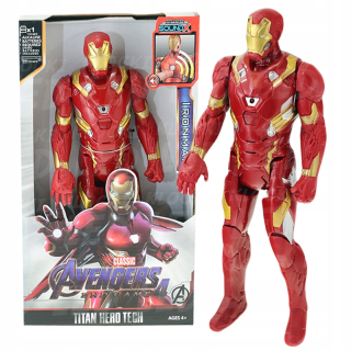 IRON MAN AVENGERS figúrka VEĽKÁ 30cm CELÁ LED SÉRIA